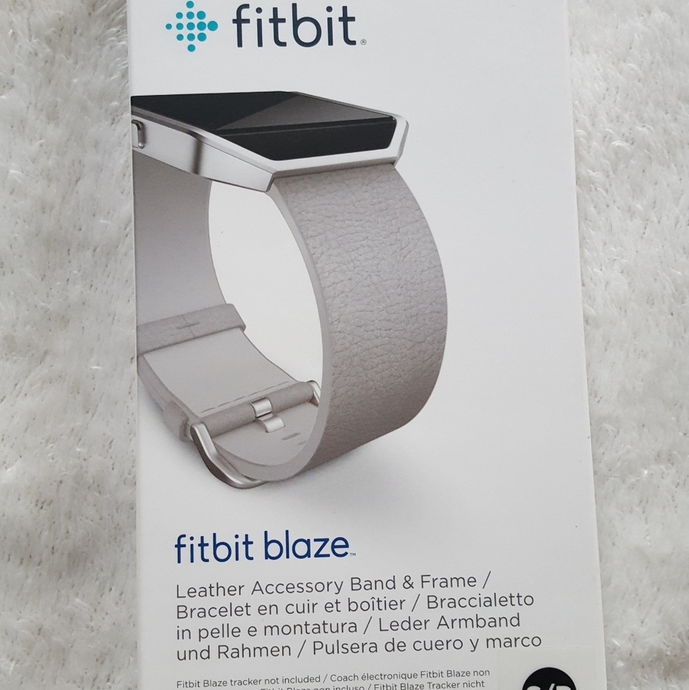 Fitbit Blaze leather band - S